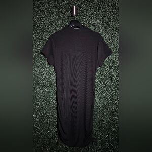 Elegant Black Midi Dress